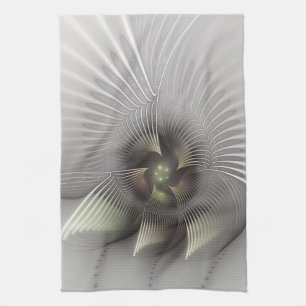 Linge De Cuisine Art fractal Abstrait moderne en 3D