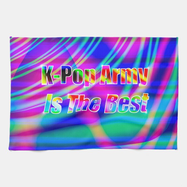 Linge De Cuisine Art K-Pop (Horizontal)