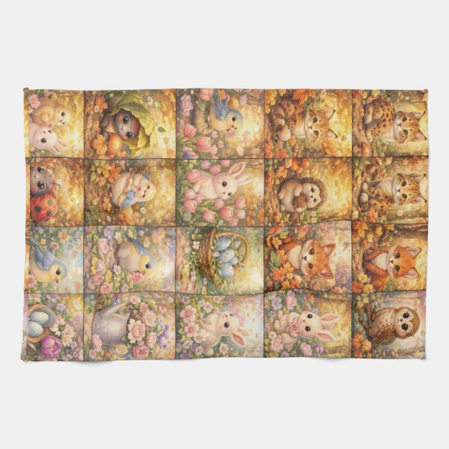 Linge De Cuisine Art mural acrylique (Horizontal)