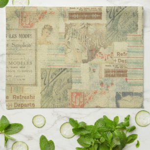 Linge De Cuisine Art nouveau couture vintage art déco décopauge