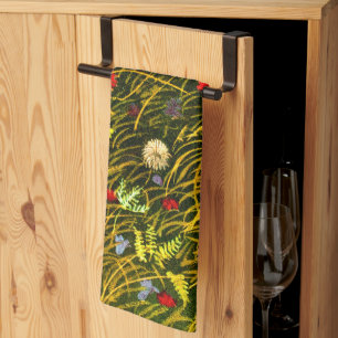 Linge De Cuisine Art Nouveau Mer alpin