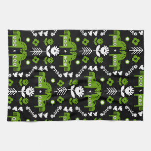 Linge De Cuisine Art populaire de cheval scandinave