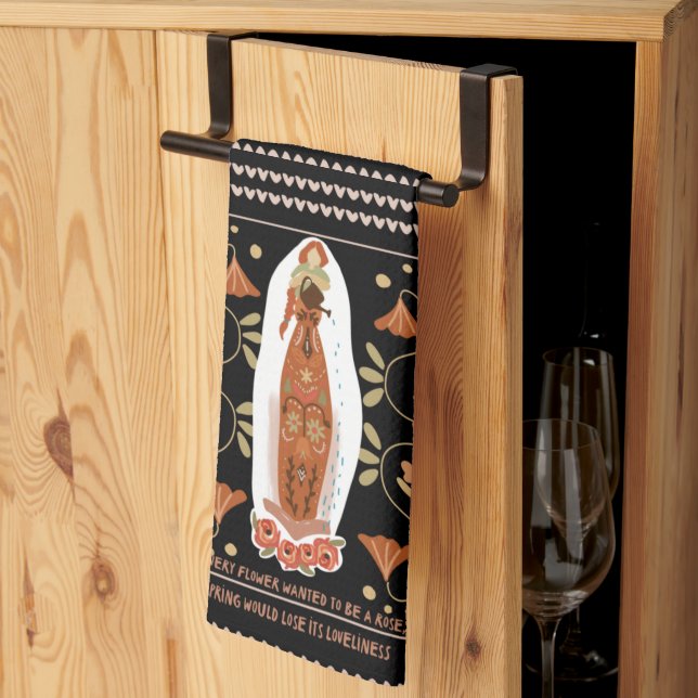 Linge De Cuisine Art populaire Spring Gardening (Pliage en tiers)