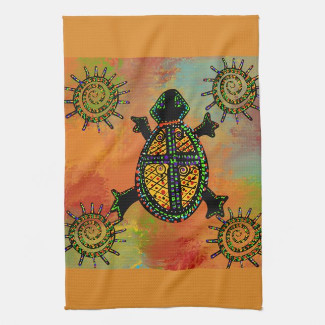 LINGE DE CUISINE ART TURTLE SUD-OUEST      (Vertical)