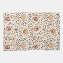 Artisanat floral peint