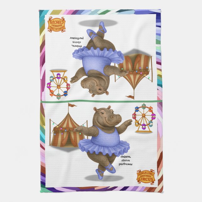 Linge De Cuisine Artiste de cirque Helene (Vertical)
