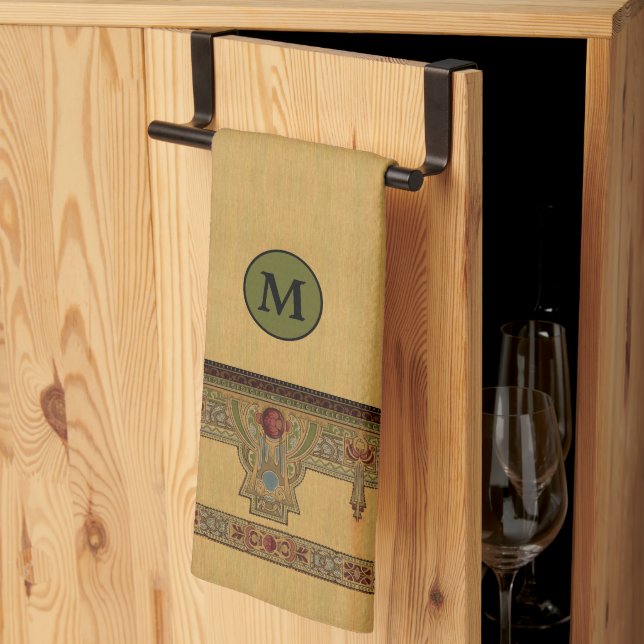 Linge De Cuisine Arts & Artisanat, Artiste ou Rose de style Mission (Pliage en tiers)