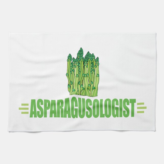 Linge De Cuisine Asperge humoristique (Horizontal)