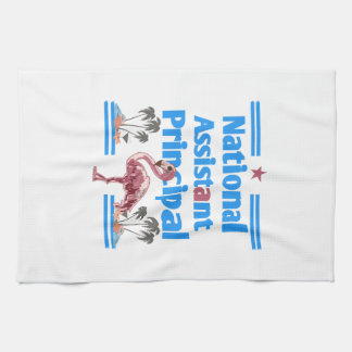 Linge De Cuisine assistant national principal flamant rose