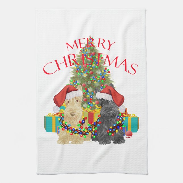 Linge De Cuisine Assistants du Père Noël (Vertical)