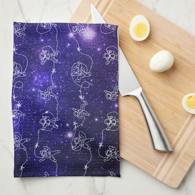 Linge De Cuisine Astronaut (Quart Plié)