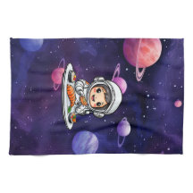 Astronaute mangeant du Sushi