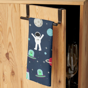Linge De Cuisine Astronautes Planètes Fusées et Aliens