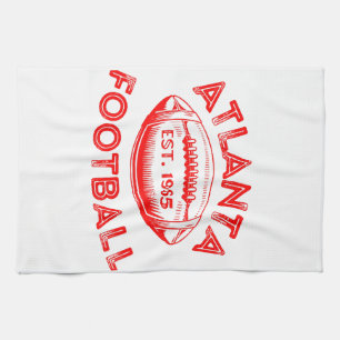 Linge De Cuisine Atlanta Football Style Vintage
