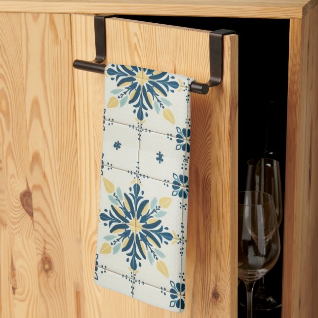 Linge De Cuisine Atomic Starburst Retro Mid Century Modern (Pliage en tiers)