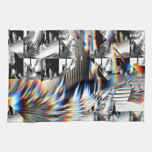 Linge De Cuisine Attaque arc-en-ciel (Horizontal)