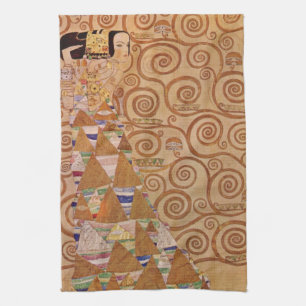 Linge De Cuisine Attente de Klimt Vintage Art Nouveau victorien