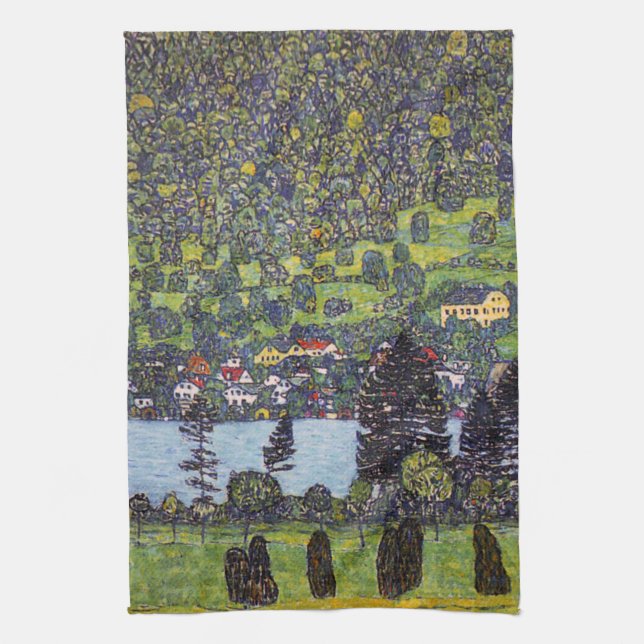 Linge De Cuisine Au Lac Atter, Gustav Klimt (Vertical)
