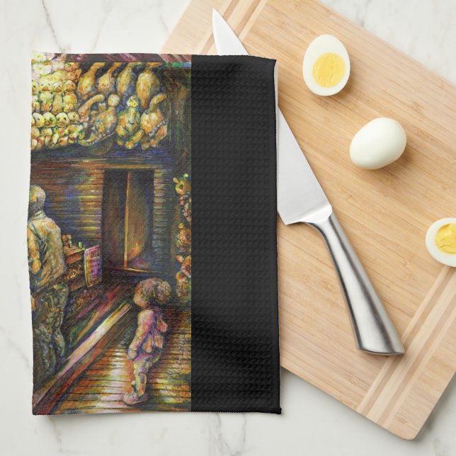 Linge De Cuisine Au nord (Quart Plié)