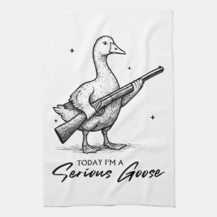 Linge De Cuisine Aujourd'hui, je suis une grande oie amoureuse avec