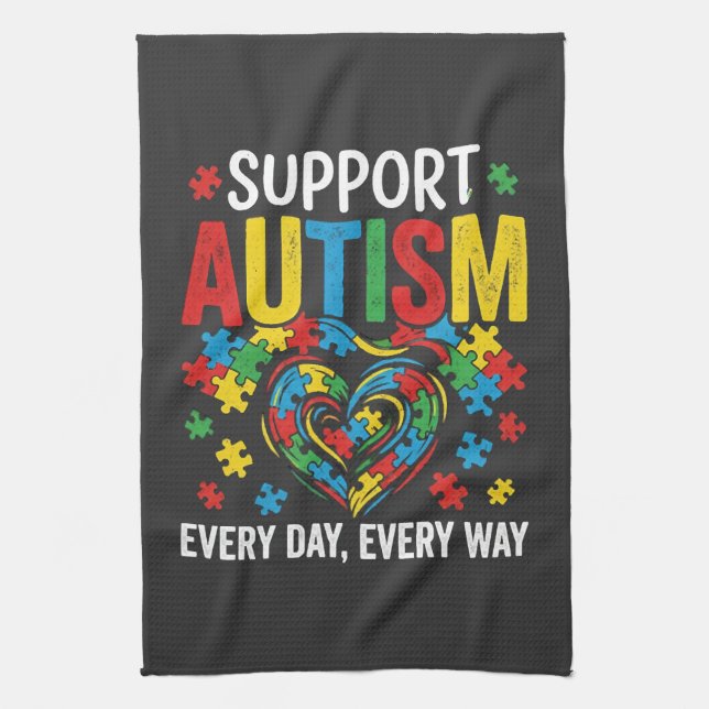 Linge De Cuisine Autism awareness (Vertical)