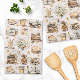 Linge De Cuisine Automne Automne Favori Motif esthétique essentiel