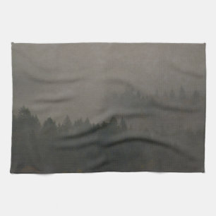 Linge De Cuisine Automne Moods Misty Forest Photo Art Nature Scène