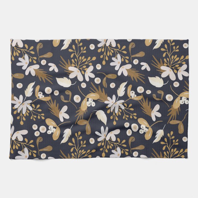 Linge De Cuisine Autumn Evening Bloom (Horizontal)