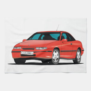 Linge De Cuisine Avant rouge d'Opel Calibra
