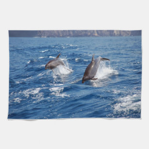 Linge De Cuisine Aventure de dauphin