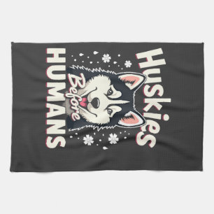 Linge De Cuisine Aventure de traîneau à chiens Équipe de Husky Hive