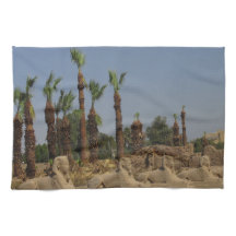 Avenue of Sphinxes Tea Towel