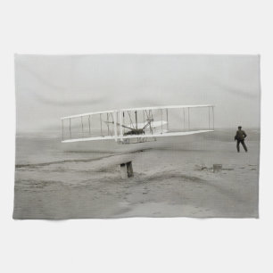 Linge De Cuisine Avion des Frères Wright Premier Vol en Avion Aviat