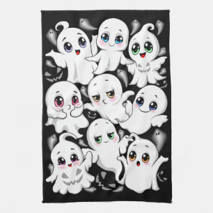 Linge De Cuisine Baby Ghosts Éffrayant mignon Halloween humeur