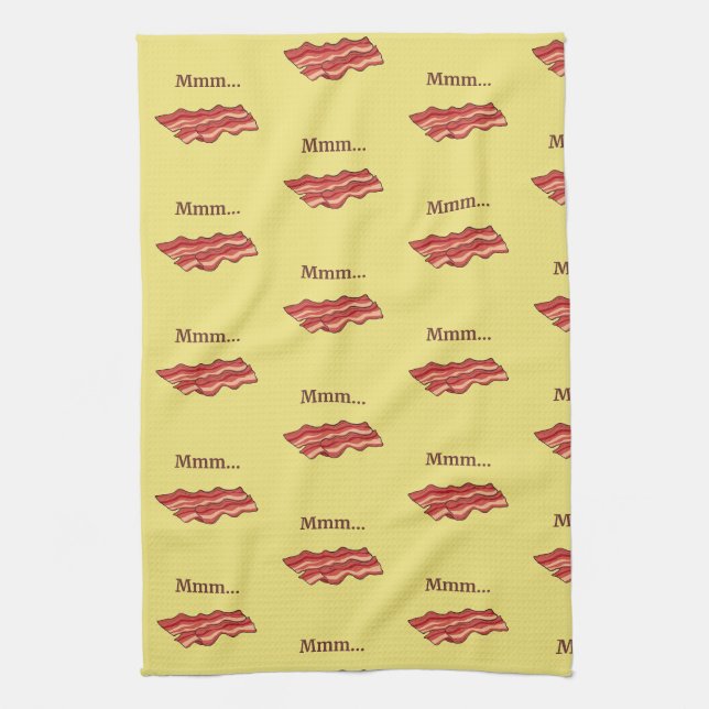 Linge De Cuisine Bacon Drôle (Vertical)