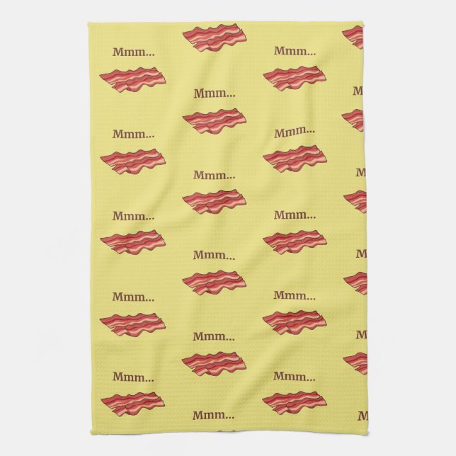 Linge De Cuisine Bacon Funny (Vertical)