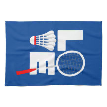 Badminton Sports Towel - LOVE