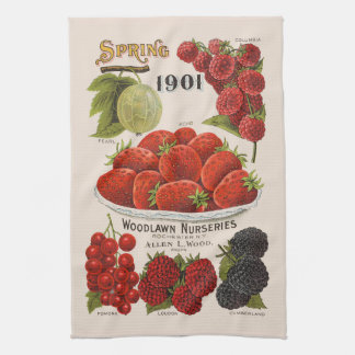 Linge De Cuisine Baies printanières