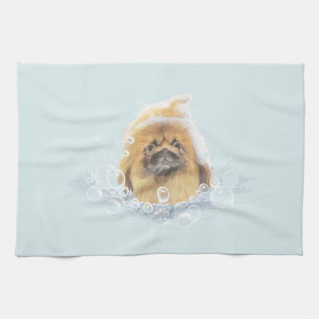 Linge De Cuisine Bain Moussant (Horizontal)