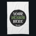 Linge De Cuisine baiser personnalisé, unique, élégant et minimalist<br><div class="desc">Ce design est accessible à tous. N'hésitez pas à customiser le logo,  les images,  le texte et les couleurs selon vos préférences. Merci beaucoup.</div>