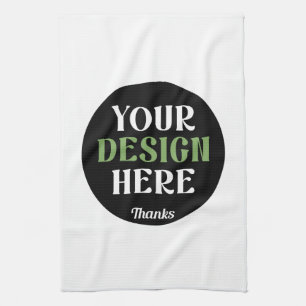 Linge De Cuisine baiser personnalisé, unique, élégant et minimalist