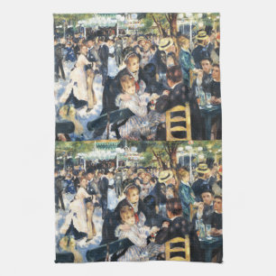 Linge De Cuisine Bal au Moulin de la Galette Party Renoir