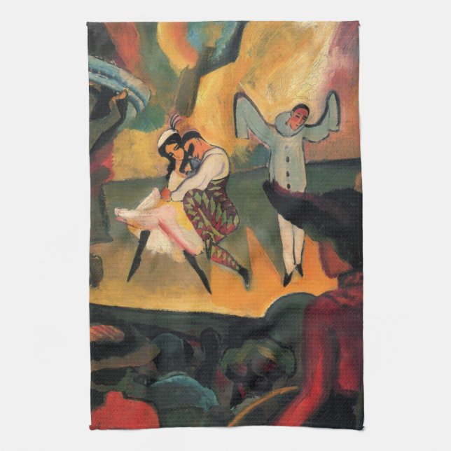 Linge De Cuisine Ballets Russes, Ballet Russe d'Auguste Macke (Vertical)