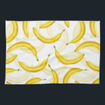 Linge De Cuisine Bananes<br><div class="desc">Aquarelle motif avec bananes.</div>