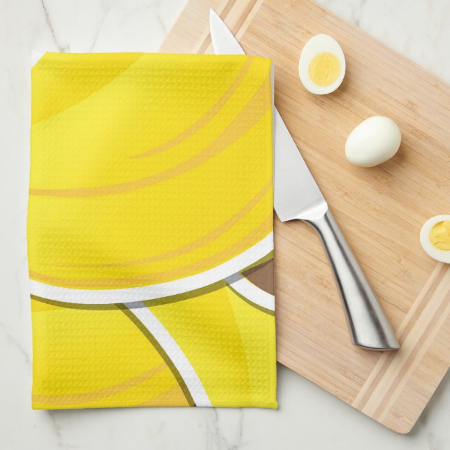 Linge De Cuisine Bananes funky (Quart Plié)
