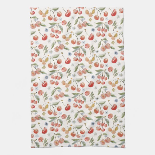 Linge De Cuisine Bananes pour Cerises (Vertical)