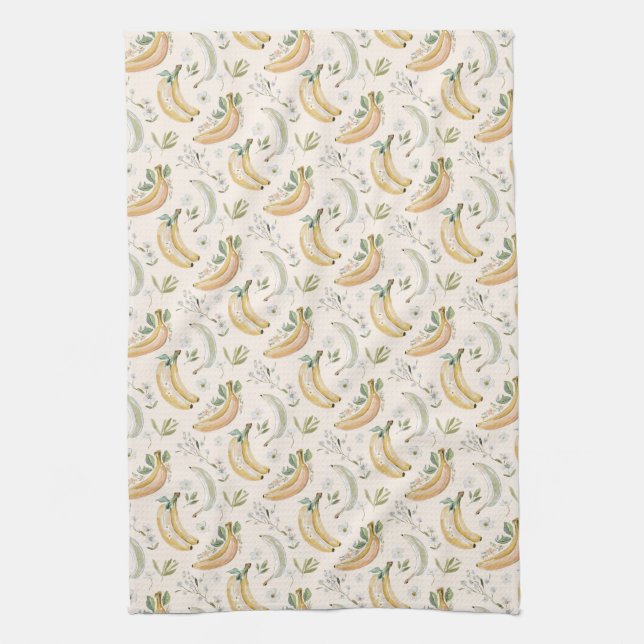 Linge De Cuisine Bananes pour Cerises (Vertical)