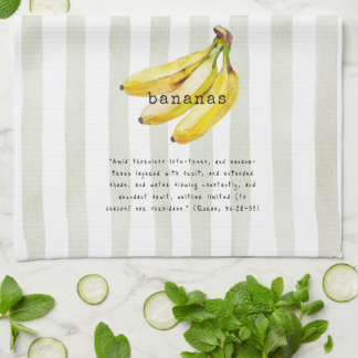 Linge De Cuisine Bananes - Verset du Coran