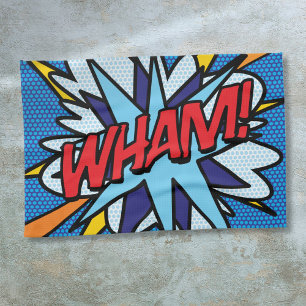 Linge De Cuisine Bande dessinée de pop art WHAM drôle moderne