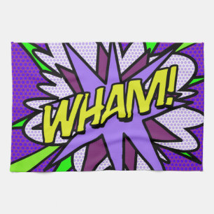 Linge De Cuisine Bande dessinée Fun Cool Moderne WHAM